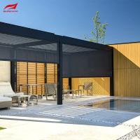 Customizable Blackout Retractable Window Treatments With Side Track Made From Aluminium Alloy Material