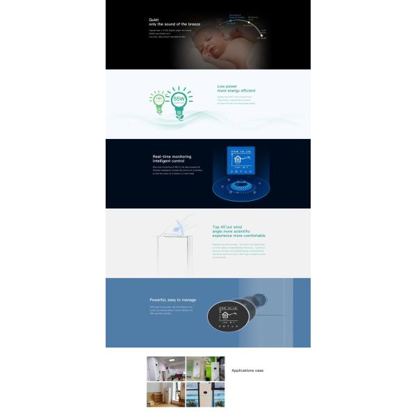 Equipo de intercambio de aire de la cámara de purificador de aire HVAC para el hogar comercial