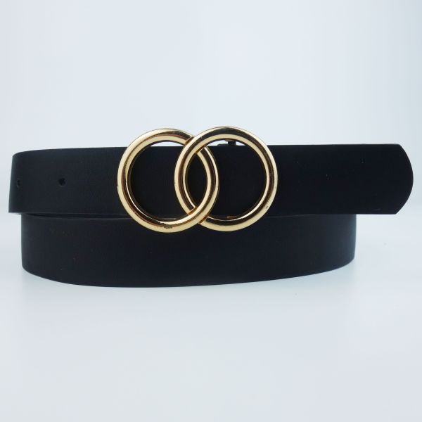 Wholesale New Style Customizable Alloy Buckle Pu Belt Fashion Leather Belts for Korean-Style
