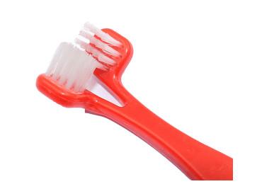 Double Head Pet Republique Toothbrush Series Cat And Dog Finger Toothbrush, Handle Toothbrushes For Dogs And Cats