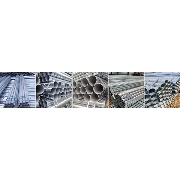 HANWU STEEL Pipa de acero de alta calidad Dx51d Dx52D Hdg galvanizada en caliente