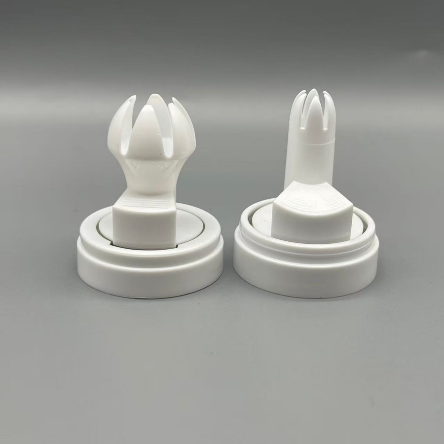Cream Cap, Spray Actuator, Tinplate Can Dispensing Nozzle  Standard Size Sealing & Spraying Fitting for Metal Aerosol Can Usage