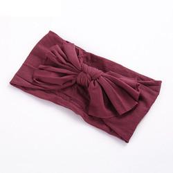Festival Childrens Hair Accessories For 7 8 9 Year Olds Soft Nylon Wide Edge Knot Bows Turbans