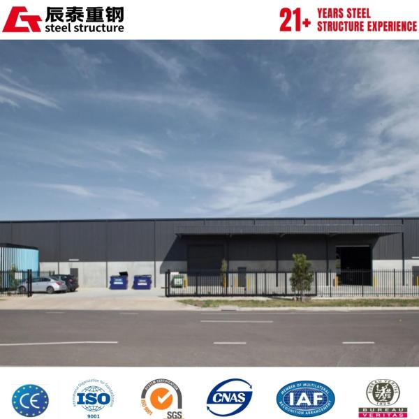 Immeuble de bureaux en acier à structure adaptable et flexible à haute résistance