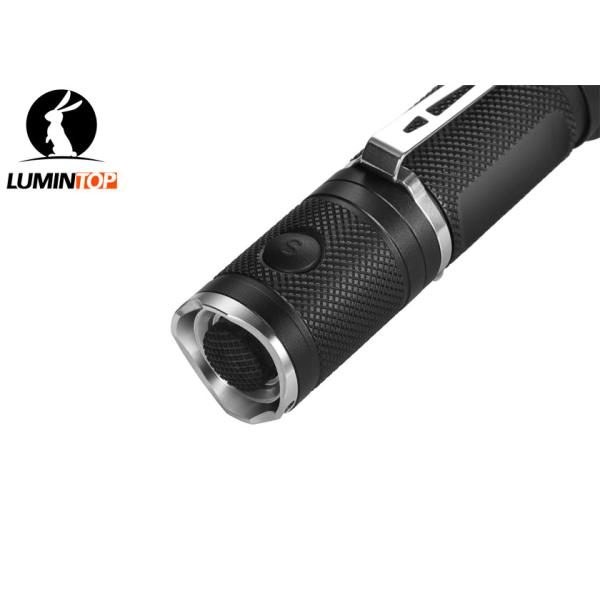 Easy Operate Lumintop Td15s Flashlight , Tactical Police Flashlight With Fliter