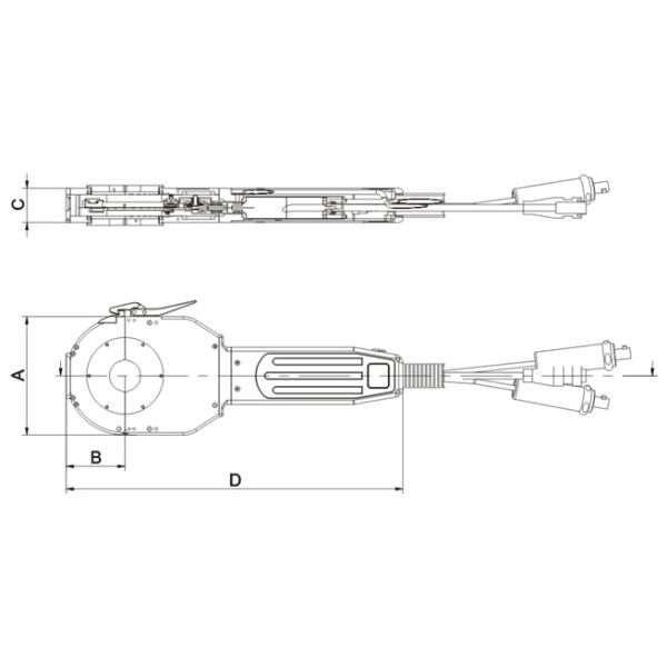 Сварная головка с уплотненной орбитальной трубкой серии TC