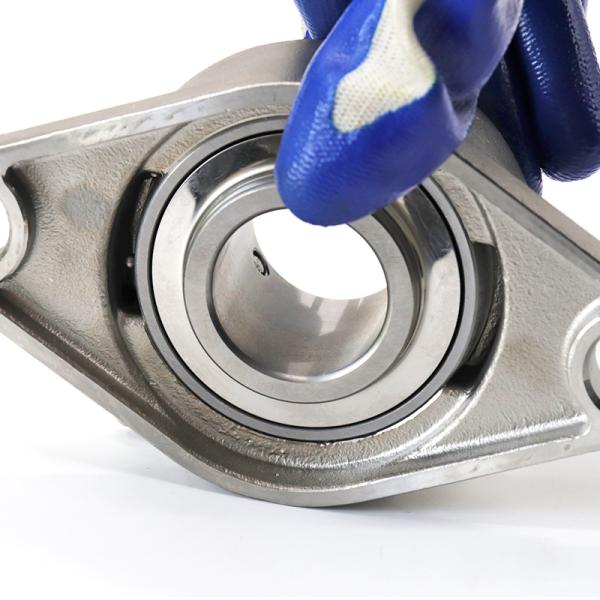 SSUCLF206 Pillow Block Bearing UCFL 206  Stainless Steel oval flange ball bearing unit