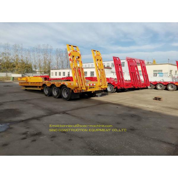 Low Bed Heavy Duty Semi Trailers trailer 3Axle 60T Transporter