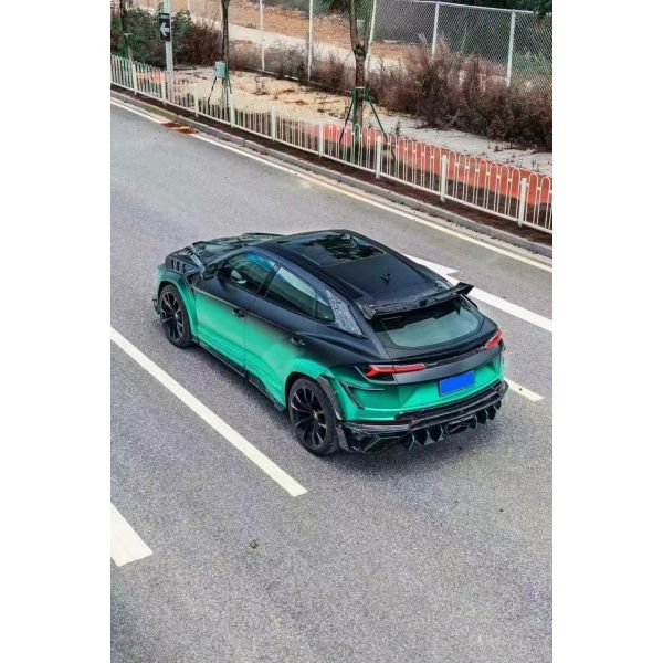 Mansor Style Carbon Fiber Body Kit Lamborghini Urus Front And Rear Bumper Spoiler Hood