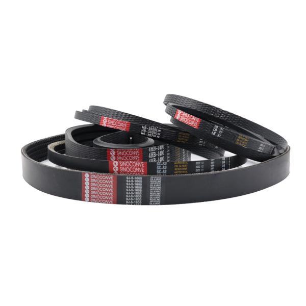 Industrial-grade B136 Wrapped Rubber V Belt for Machine Temperature range -55C to 70C