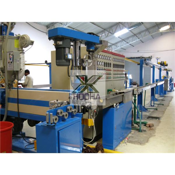 Tpe Tpu нейлона Ldpe Xlpe Lshf обшил линию штранг-прессования электрического кабеля