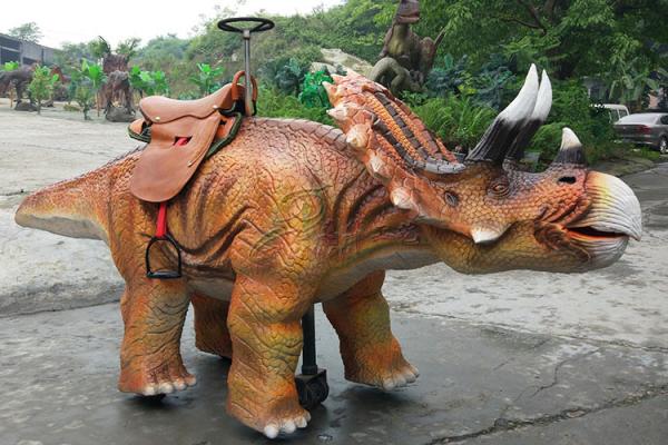 Passeios de passeio Animatronic do dinossauro do parque de diversões para crianças e adultos