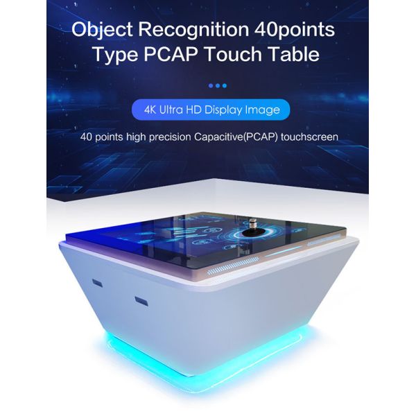 55 inch Advertising Kiosks hd videos interactive whiteboard touch screen table with touch screen