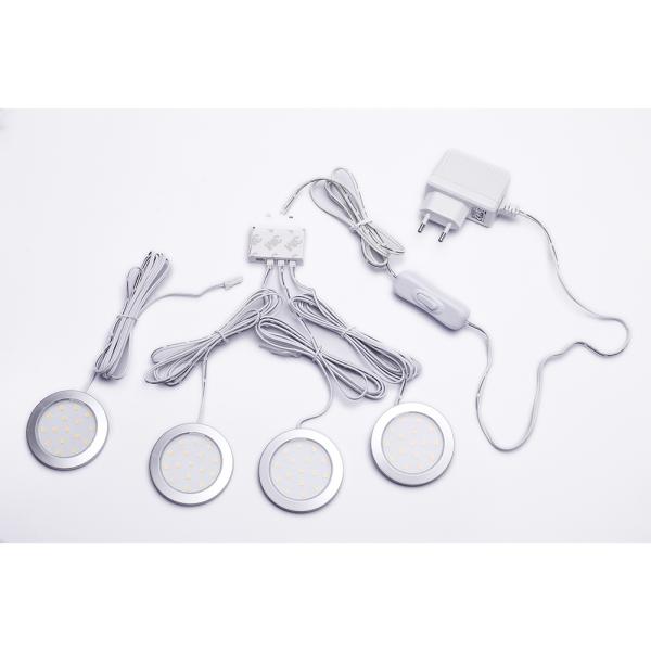 SMD2835 Ultra Thin Recessed Ceiling Lights LED Marine Lights Aluminum + PC