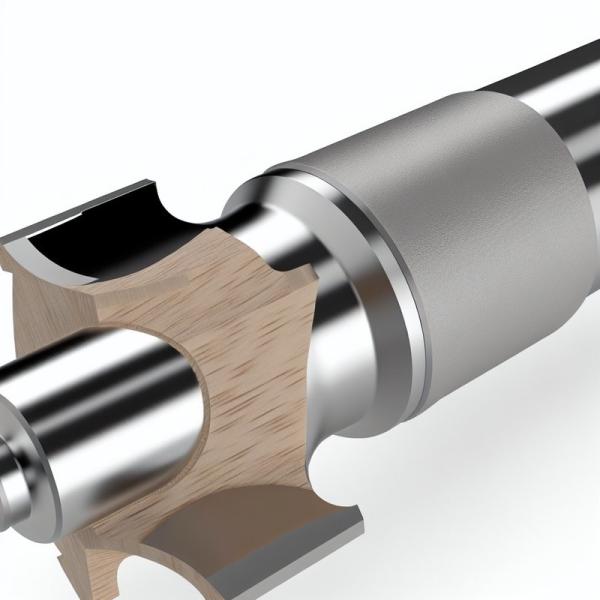 Bottom Bearing Solid Carbide Router Bits Industrial For Precise Smooth Cut Wood Working