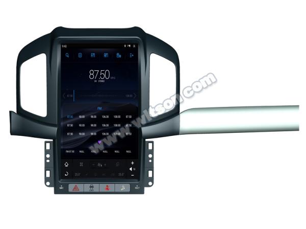 13.6 Screen Tesla Vertical Android Screen For Chevrolet Captiva 2012-2017 Left Hand Driver Car Multimedia Stereo GPS Carplay Player