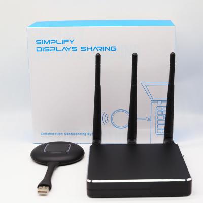 Prolongamento sem fio Miracast de Hdmi 4k Kvm nenhuma tela prolongada do apoio da instalação