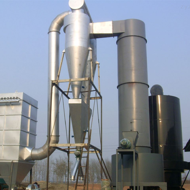 Foodstuff Spin Flash Dryer For Cassava Flour , Industrial Flash Dryer Machine