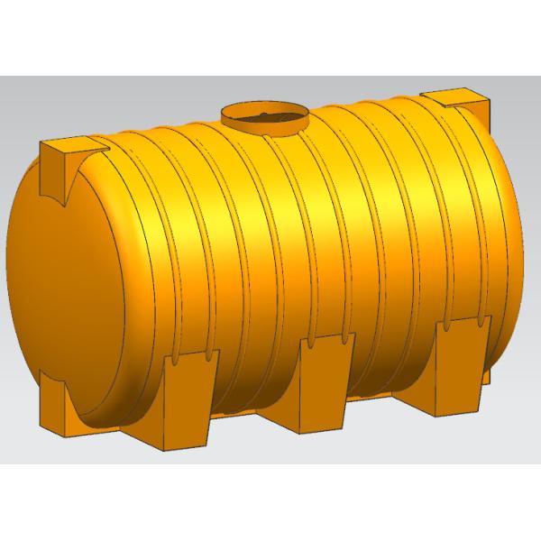 6000L Horizontal Water Tank Mold 2.5 To 3mm For Making Plastic Products