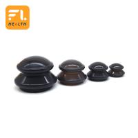 Copos de Flex Silicone Vacuum Suction Cupping da borda para o músculo e a dor articular