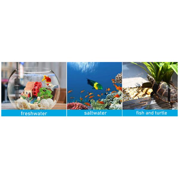 Мини термометр подогревателя аквариума погружающийся 100 ватт для садка для рыбы галлона 10-25