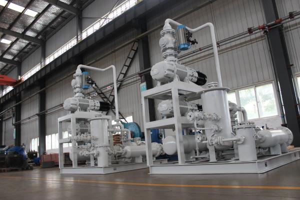 Industrial  Liquid Ring Vacuum Pump Booster System Higher Vacuum Higher Suction Capacity