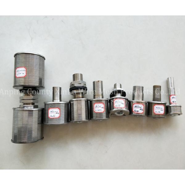 Easy Install Hastelloy C Wire Wrapped Screen Nozzle for Duplex Stainless Steel 2205 Johnson Filter Nozzle