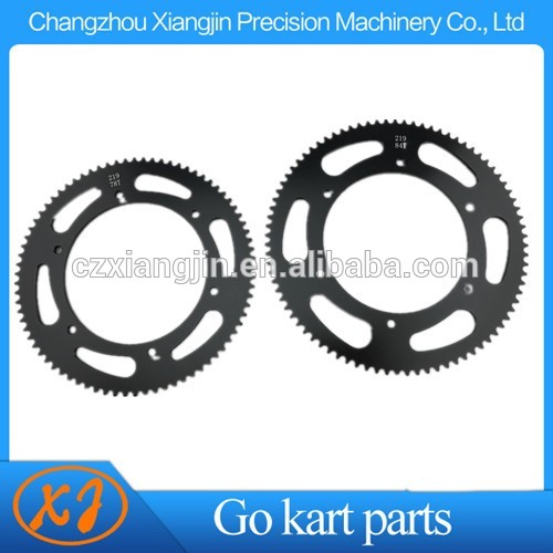 Aluminum 7075T6 Go-Kart Sprocket Carrier With Sprocket 219 Go kart Spare parts OEM Go kart parts
