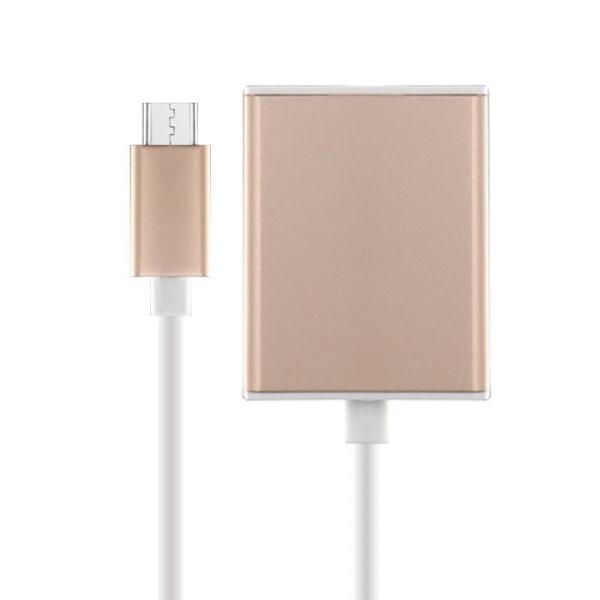 Kico USB 3.1 Type C To VGA Converter  Type-C To HDTV  Adapter Cable Male To Female Full HD 1080P for Macbook