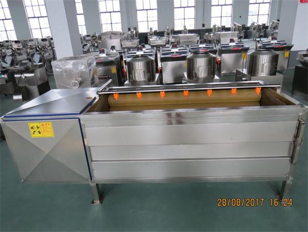 Potato washing peeling machine, ginger cleaning machine, carrot washing machine