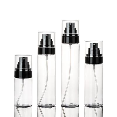 Diâmetro cosmético Rotatable recarregável 100ml cilíndrico da garrafa 38mm do pulverizador