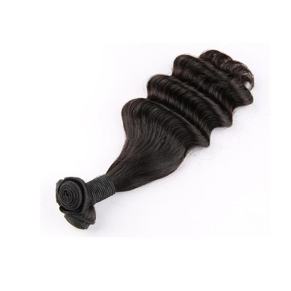 7A Grade Virgin Human Hair No Chemical Processing Hair Extensions Half Ocean For Girls