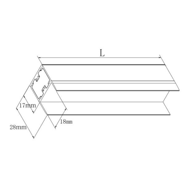 Прокатанный испускать осветительной установки СИД шкафа стреловидности руки двухлобный