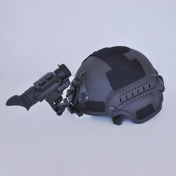 Military Infrared Helmet Mounted Night Vision Monocular 1X 4X 5X