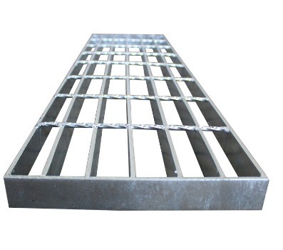 Floor Slot Drain Pedestrian Bar Grates 30x3 Galvanized Steel Grating Weight in Silver