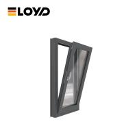 Commercial Architectural Thermal Break Aluminium Glass Tilt et tournez les fenêtres