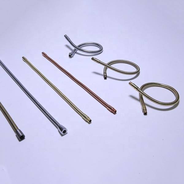Decorative LED Light Gooseneck Customizable Copper Metal Gooseneck Tube Multifunctional