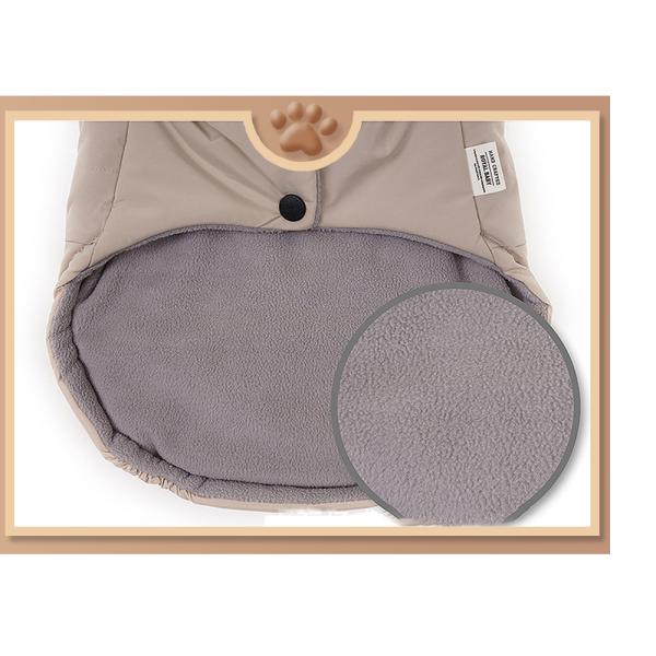 Warm Comfortable Dog Sweater 2 Layers Fleece Lined Classic Knitted Winter Pet Apparel