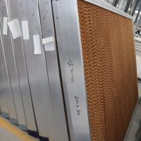 protection évaporative de refroidissement par l'eau 7090 7050 pour le hangar de volaille