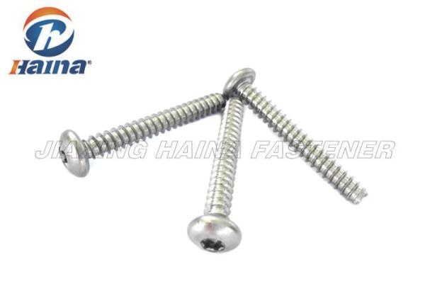 Six Lobe Torx Cheese head Pan Head Self Tapping Screws with hexalobular slot