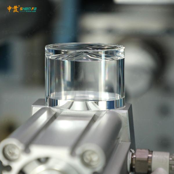 50pcs/Min Automatic Hot Stamping Machine para o tampão oval claro