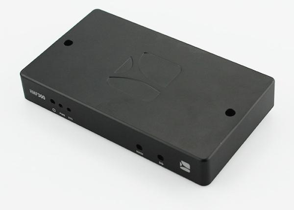 Customizable Metal Die Casting Black Painted Router Cover for Different Network and Electrics Needs