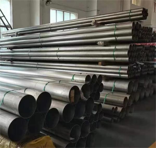 Gr5 Gr7 Gr9 Titanium Pipe With ASTM B338 / ASME SB338 OD 1/8- 4