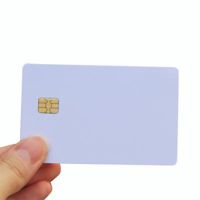 Carte à puce futée en plastique de contact de PVC de SLE4442 RFID