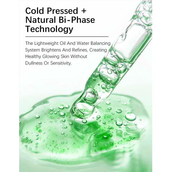 ODM OEM Private Label Skin Care Serum Aloe Vera and Avocado Oil for Acne Control Translucent Brightening and Refining