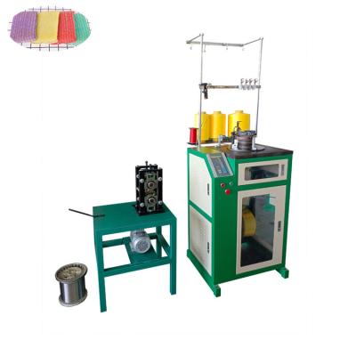 Kitchen Scrub Sponges Stainless Steel Scouring Pad Knitting Machine Wire Sponge Scrubber Knitting Machine For Cleaning