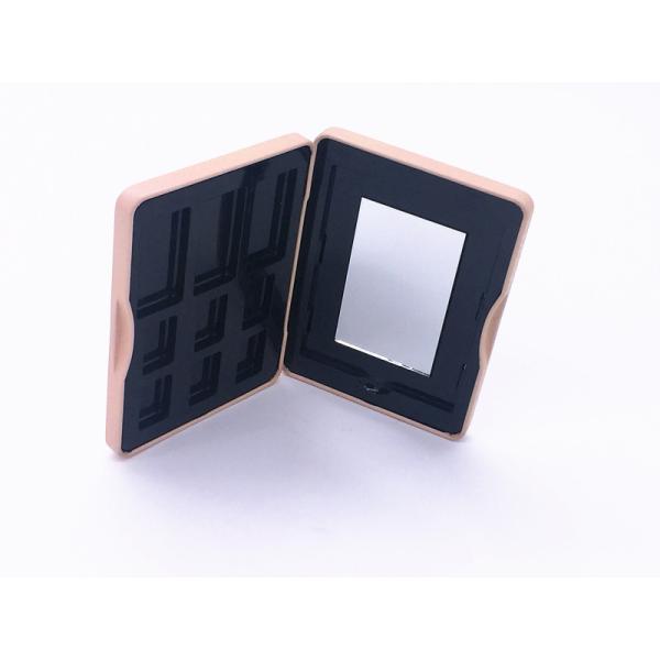 caixa cosmética magro da lata do retângulo 110x80x15Hmm pequeno para a sombra com dobradiça
