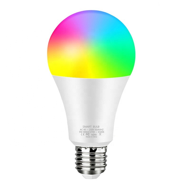 Работы шариков СИД Dimmable E26 умные WiFi с Alexa гуглят домашнее 2700K-6500K RGBWW