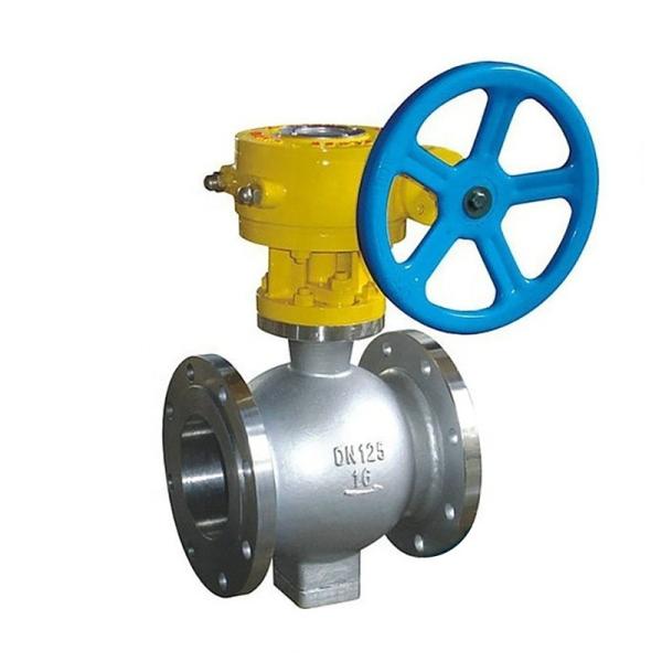Flange End Side Mounted Eccentric Half Ball Valve