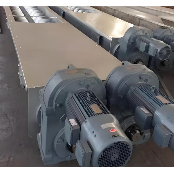 Pipe en acier inoxydable en forme de U, perçage en spirale sans arbre, lame, ciment, cendres, boues, convoyeur en spirale